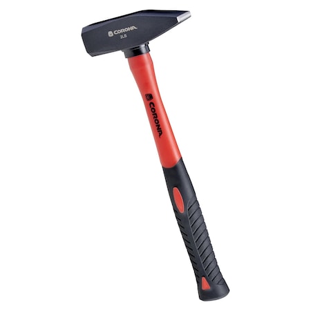 Corona Tools Engineer Hammer, 2 lb. Head, 14 in. Solid-Core Fiberglass Handle EH82002