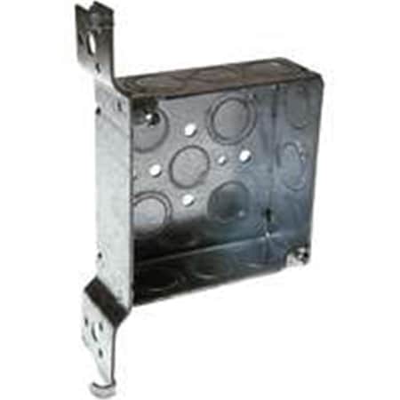 Raco 8197 4 In. Square Box With Fh Bracket 2137677