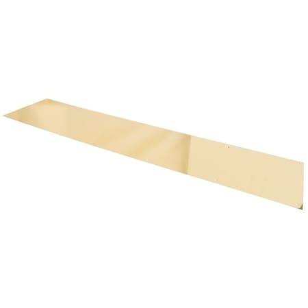 Prosource Kick Plate, 34 in L, 8 in W, Aluminum 32293BBD-PS