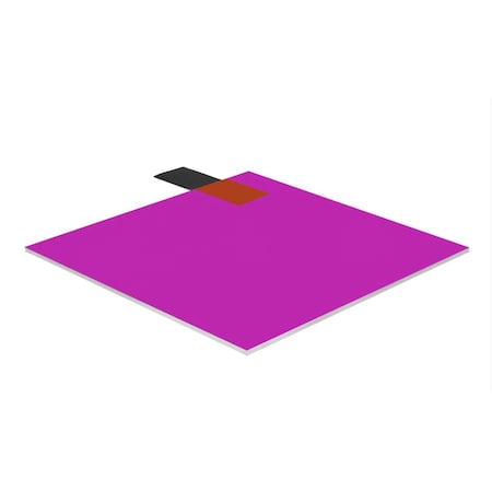 Falken Design Fluorescent Red Acrylic Sheet 36in x 36in x 1/8in - Eye-Catching, Lightweight, DIY Craft AC-Fluorescent Red-1/8-3636