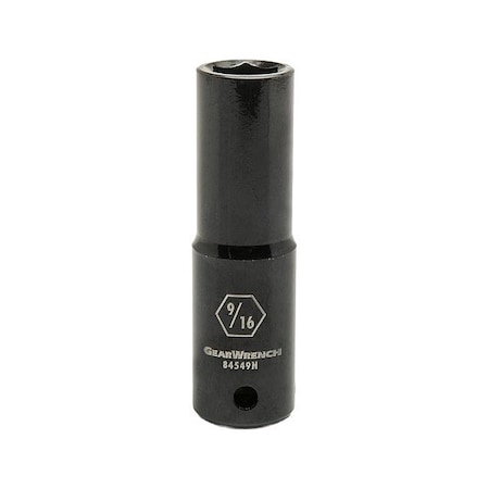 Gearwrench General Purpose Impact Sockets, 9/16" 84549N