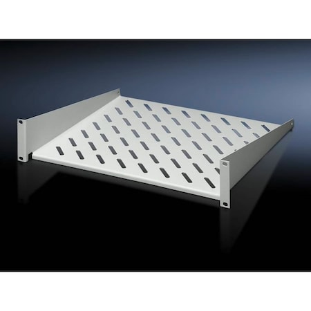 Rittal 2U Fixed, 19Component Shelf 7119400