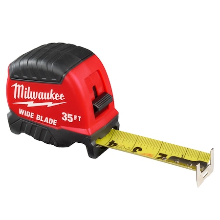 Milwaukee Tool 35ft Wide Blade Tape Measure 48-22-1235