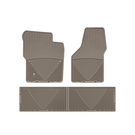Weathertech Tan, Front and Rear All Weather Floor Mats W19TN-W207TN