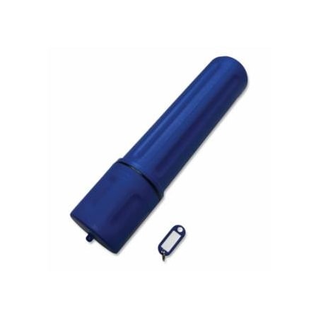 Best Welds Rod Storage Tube, 10 lb Capacity, High Impact Polyethylene, 18 in L, Blue 900-BW18-BLU