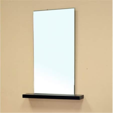 Comfortcorrect 35.5in. x 25.6in. x 5in. Vertical Rectangle Wood Mirror - Black - 35.5in. x 25.6in. x 5in. CO2796785