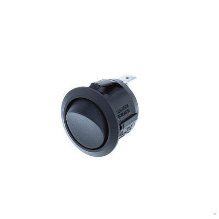 Switch Components Round Rocker, 4P DPST OFF-ON RA1-2A-DC-2-B