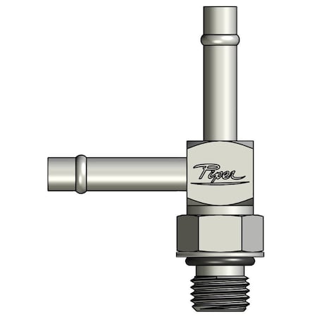 Piper 3/4in. x 3/4in. x 3/4in. Run Tee Straight Thread Hose Connector 0820-12-12-12