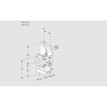 Honeywell Kromschroder VAD125R/NK-50A KS88011689