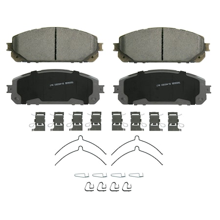 Wagner Brakes Disc Brake Pad Set-QC1843 QC1843