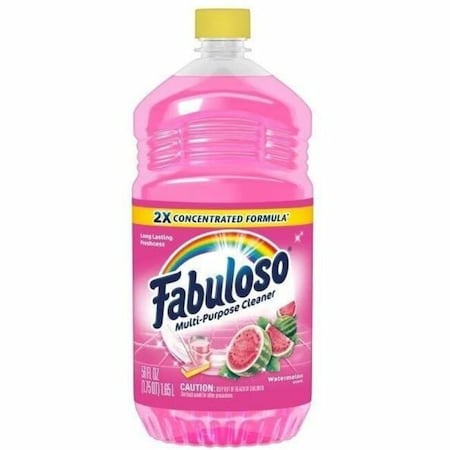 Fabuloso Multi-Use Cleaner, Watermelon Scent, 56 oz Bottle 61038631