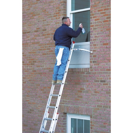 Werner 20 ' Aluminum Extension Ladder with 200 Lb. Load Capacity Type III Duty Rating D1120-2