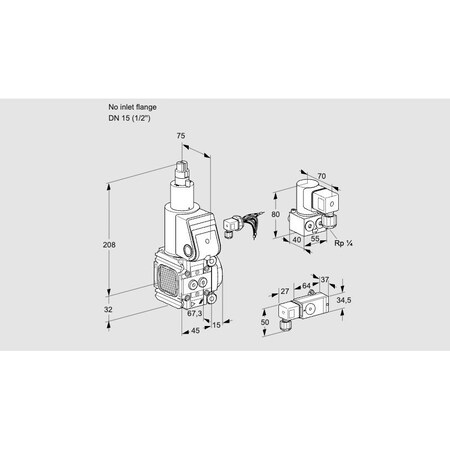 Honeywell Kromschroder VAS1-/15R/LW KS88025916