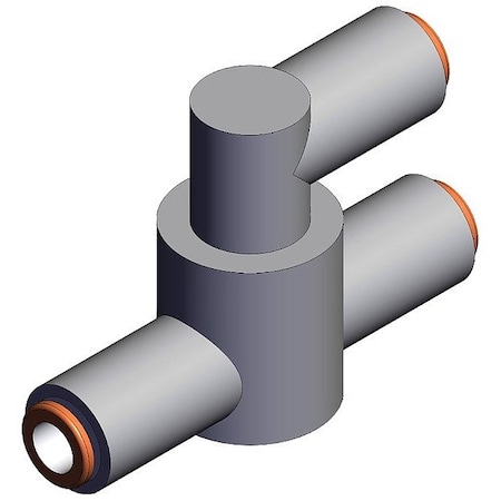 Smc SHUTTLE VALVE W/ONE-TOUCH FIT VR1220F-06