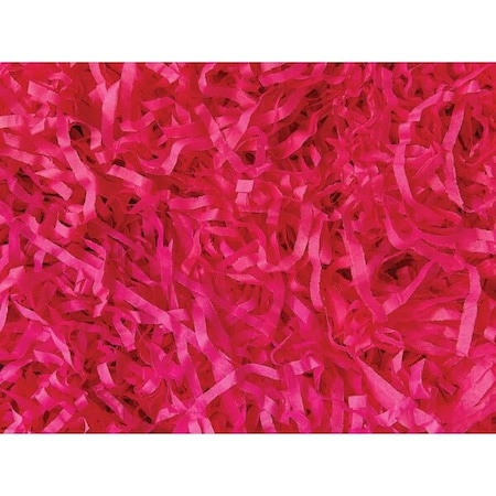 Nashville Wraps Hot Pink Color Tissue Paper Shred, 18 oz. Bag 4XHP