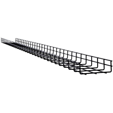 Eaton Tripp Lite Series Wire Mesh Cable Tray - 150 x 50 x 3000 mm 6 in. x 2 in. x 10 ft., 10 Pack SRWB6210STR10
