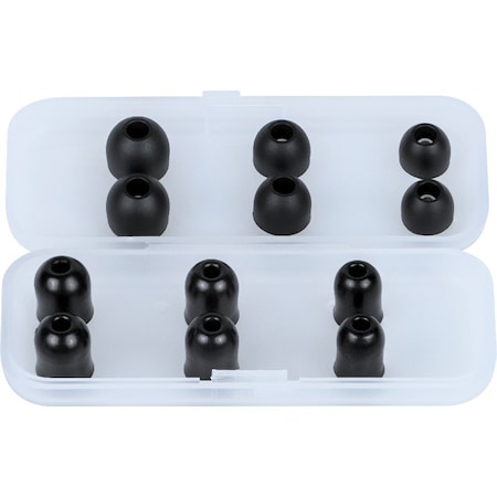 Klein Tools Earbud Tips, Replacement, AESEB1S, 3 Pairs 69475