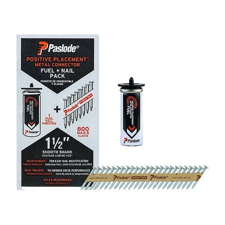 Paslode POSITIVE PLACEMENT FUEL + NAIL PACK 650923