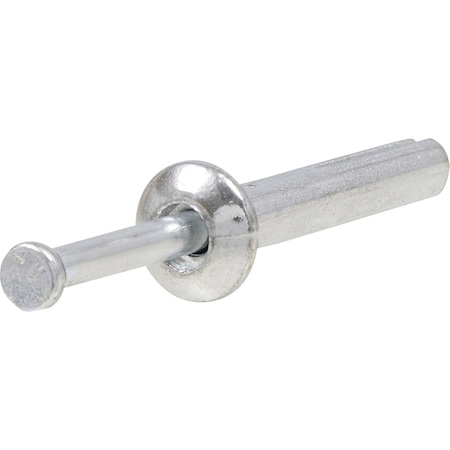 Hillman 1/4 in. D X 1 1/2 in. L Steel Mushroom Head Hammer Drive Anchor 372060