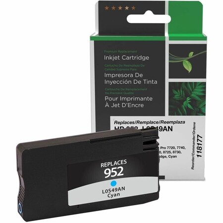 Cig Remanufactured CY Ink for L0S49AN (952) 118177