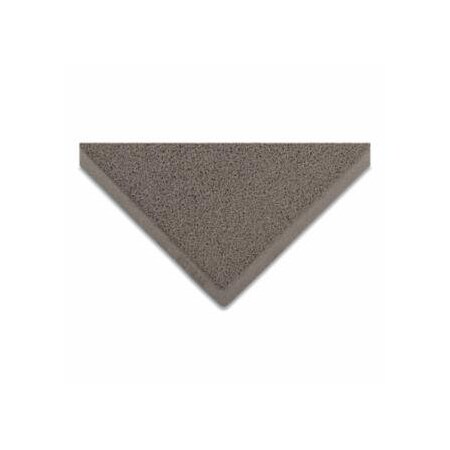 Notrax Wayfarer Quick-Dry Spaghetti Entrance Mat, 3/8 in x 4 ft W x 6 ft L, Vinyl Looped/Backing, Gray 550-265S0046GY