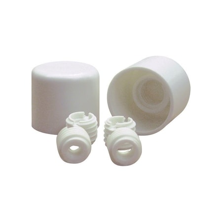 Danco Toilet Bolt Caps White Plastic For Universal 9D00088877
