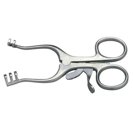 Generic German Weitlaner Retractor, 5.5", Sharp, 3x4 Prong 21-316