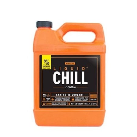 Mishimoto Orange Liquid Chill Synthetic Engine Coolant MISMMRA-LC-5050F