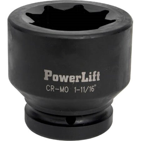 Light House Beauty 1 in. Dr x 1.12 in. Air Impact Socket 8 Point, LI3336513 LI3336513