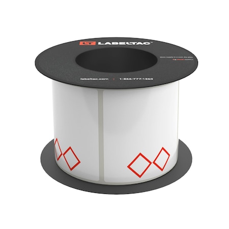 Labeltac GHS Die-Cut Labels, 9 Model 4in x 4in, 200 labels LT9, 2 Diamond LT44GHS2-V2-C