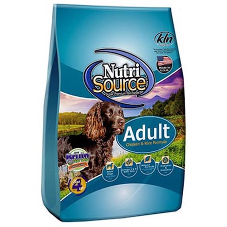 Nutri Source 26001 18 lbs. Chicken Adult Dog Food 187863