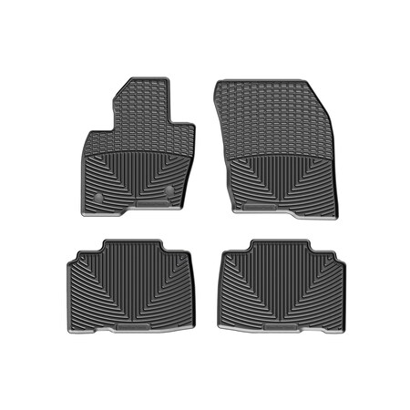 Weathertech Black, Front and Rear All Weather Floor Mats W395-W396