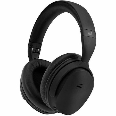 Monoprice BT-300ANC Bluetooth with aptX Wireless Over Ear Headphones with Active 33834
