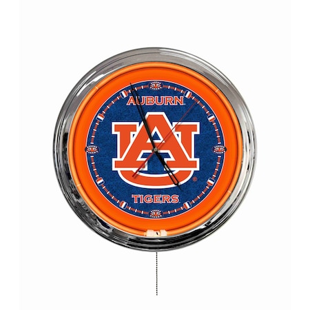 Holland Bar Stool Auburn University 16 LED Wall Clock ClkL16