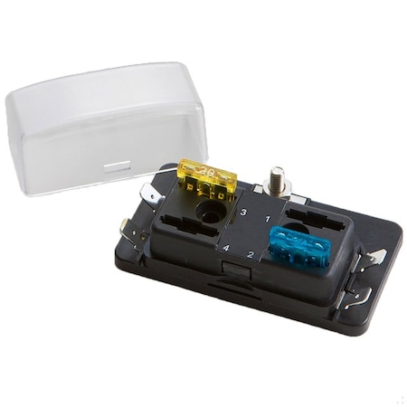 Optifuse Fuse Block for Regular Blade, 4P BLR-304