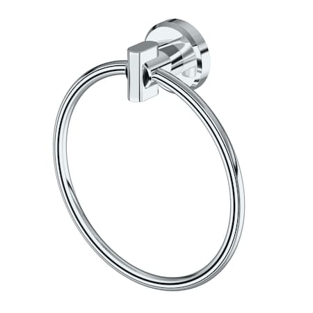 Gatco Locke Towel Ring, Chrome 5452