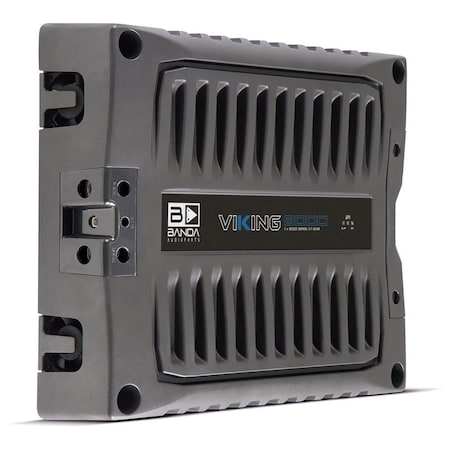 Banda Competition Vehicle Audio Amplifier w/Built in Subsonic Filter up to 9000 Watts RMS PROFESSIONAL HA VIK8000.2BK