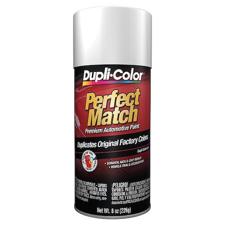 Dupli-Color Automotive Paint, White, 8 oz EBUN03007