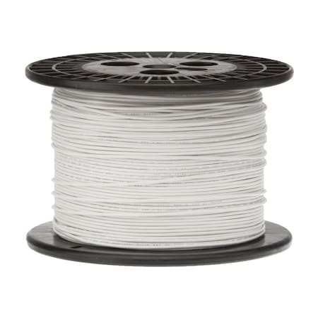 Remington Industries 22 AWG Gauge UL1061 Stranded Hook Up Wire, 300V, 0051 Diameter, White, 500 ft Length 22UL1061STRWHI500