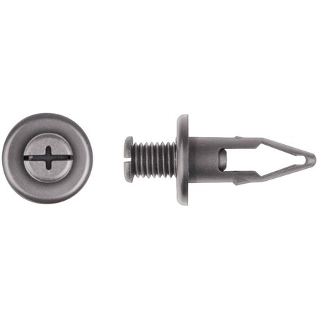 Disco Automotive Hardware Black Nylon Bumper Fascia Retainers, 5PK D-123PK