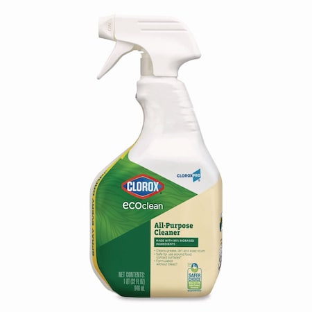 Clorox Pro EcoClean Multipurpose Cleaner, Unscented, 32 oz Spray Bottle 60276