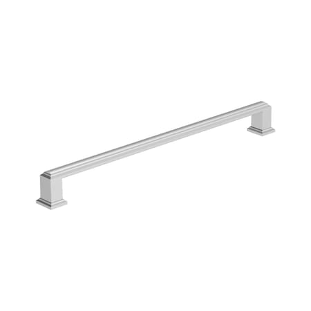 Amerock Appoint 10-1/16 inch 256mm Center-to-Center Polished Chrome Cabinet Pull BP3736126