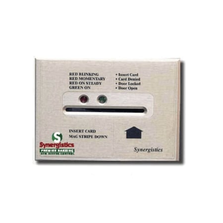 Synergistics CARD RDR IN/OUTDOOR FM CARD READER INDOOR/OUTDOOR FLUSH MOUNTED-ATM SYSTEMS NYC IR1051FL3