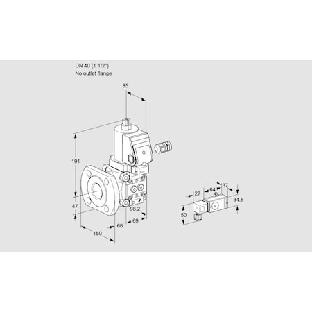 Honeywell Kromschroder VAS240/-F/NWSR KS88011707