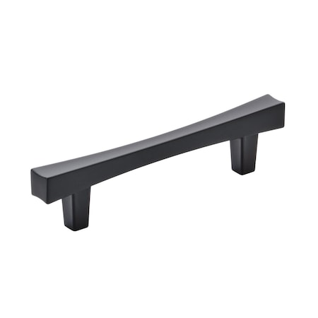 Amerock Pailou 3-3/4 inch (96mm) Center-to-Center Matte Black Cabinet Pull, 10PK 10VMP37322MB