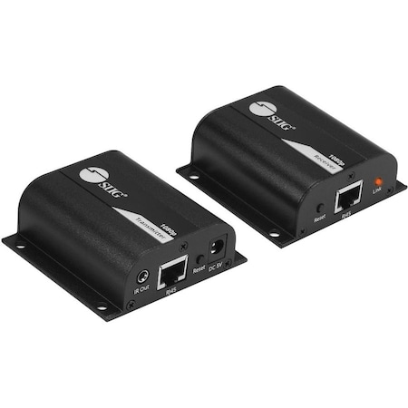 Siig FULL HD HDMI EXTENDER, EXTENDS 1080P 60HZ VIDEO OUTPUT UP TO 164FT 50M VIA CAT CE-H26011-S1