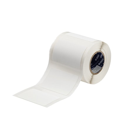Brady J2000 PermaShield Polyester Labels for BradyJet Printers 2in H x 3in W 250/RL J20PSL-19-2475