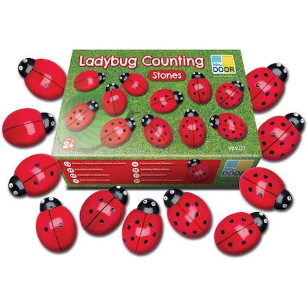 Yellow Door Ladybugs Counting Set, 22 Pieces YUS1027