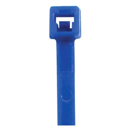 Partners Brand Cable Tie, 11 in L, Blue, Nylon, 50 lb Strength, 1000 PK CT115D