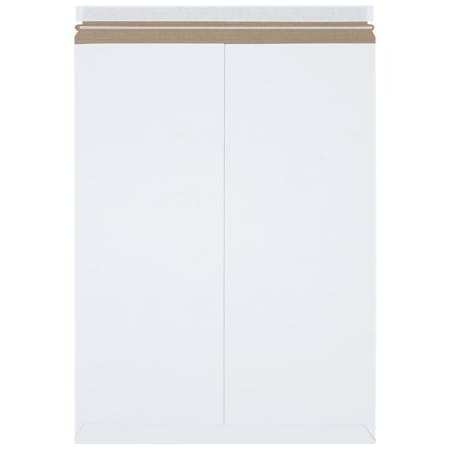 Bsc Preferred 22 x 27'' White Self-Seal Stayflats Plus Mailers, 50PK RM27SS